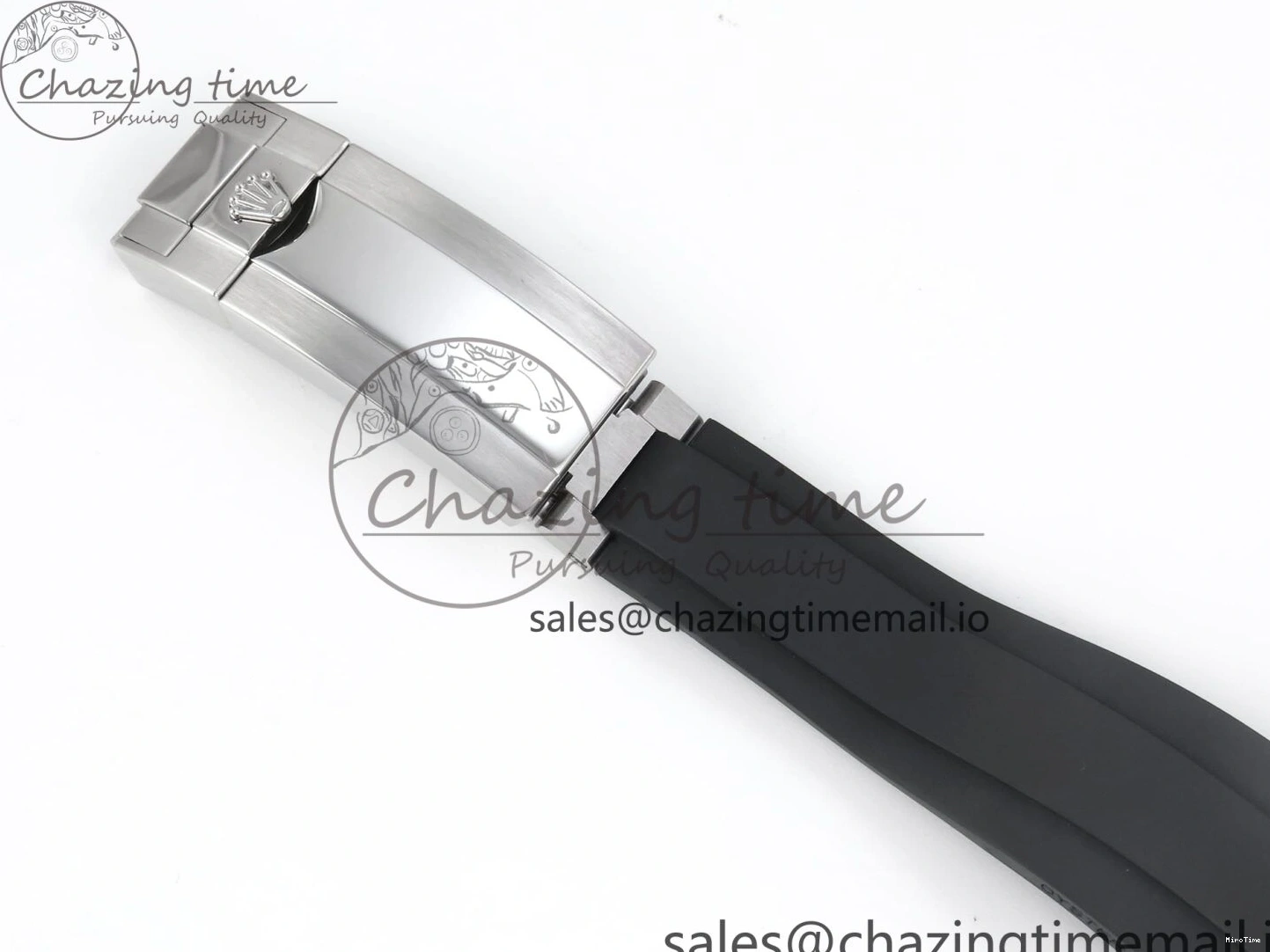 MiroTime 0411 Daytona 126519 QF 1:1 Best Edition Black Gray Dial on Oysterflex Strap QF4131 V Vibrant 340